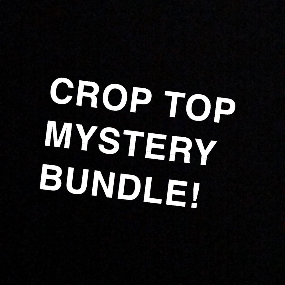 3 CROP TOPS MYSTERIES 👀